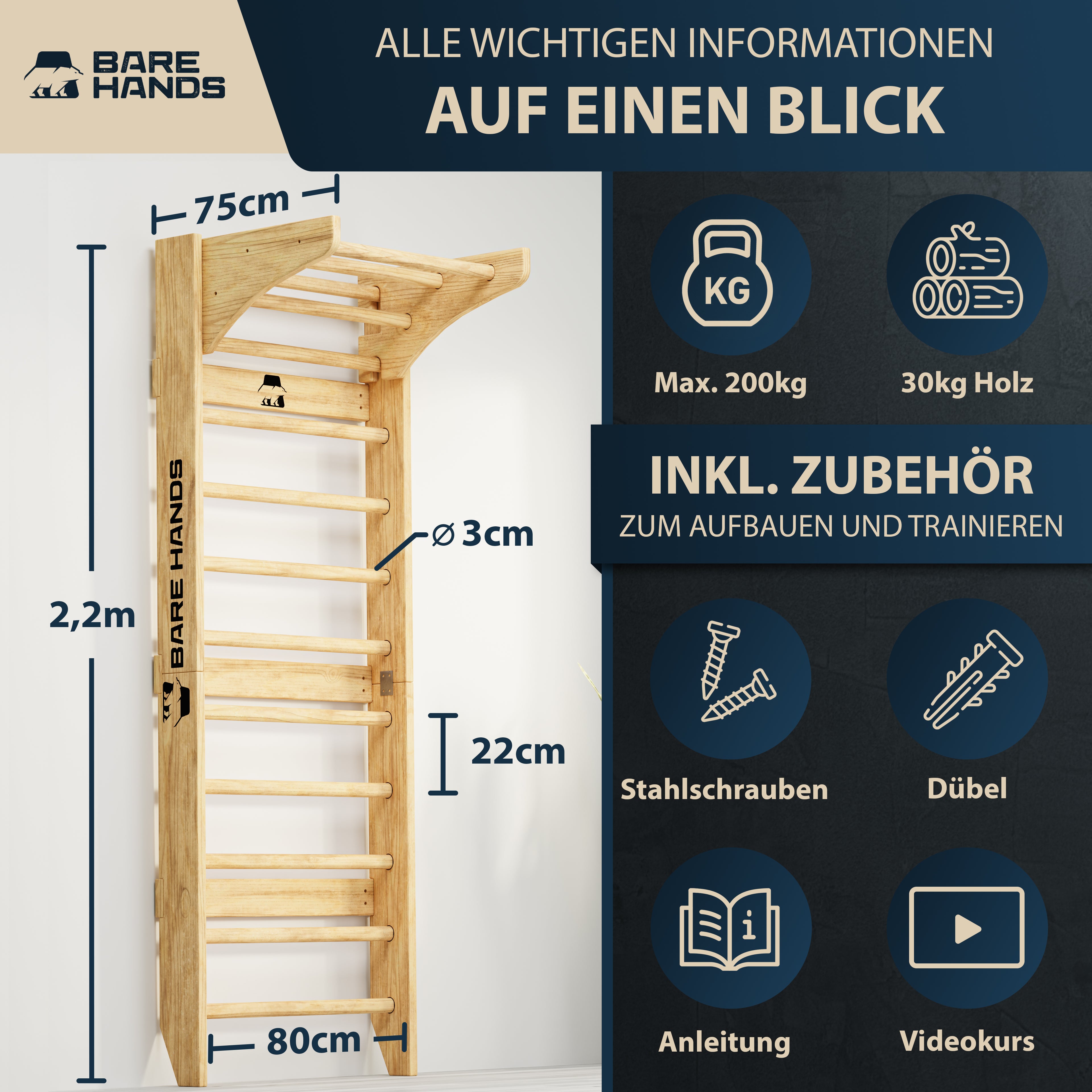 Sprossenwand