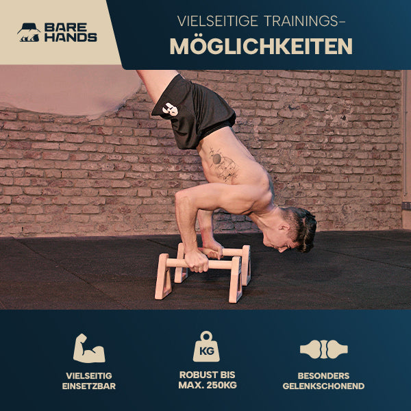 Liegestützgriffe Modell L (hell)
